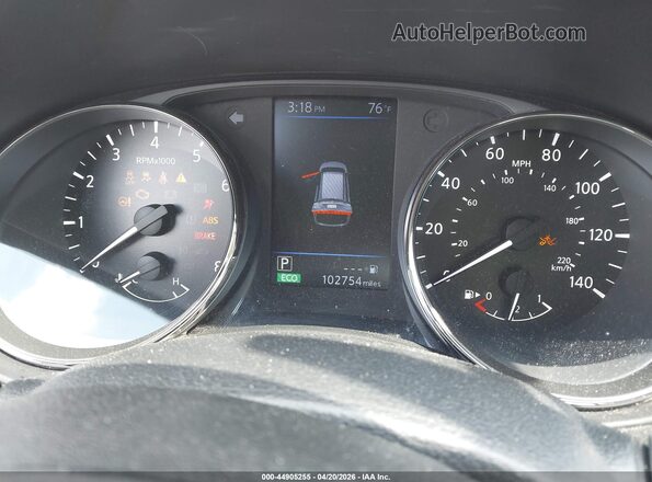 KNMAT2MT7JP615620 2018 NISSAN ROGUE Blue Вид задніх сидінь