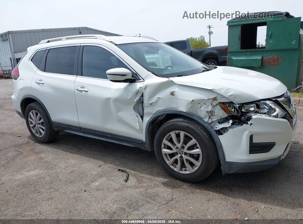 KNMAT2MT7LP504956 2020 NISSAN ROGUE White უკანა სალონის ხედი