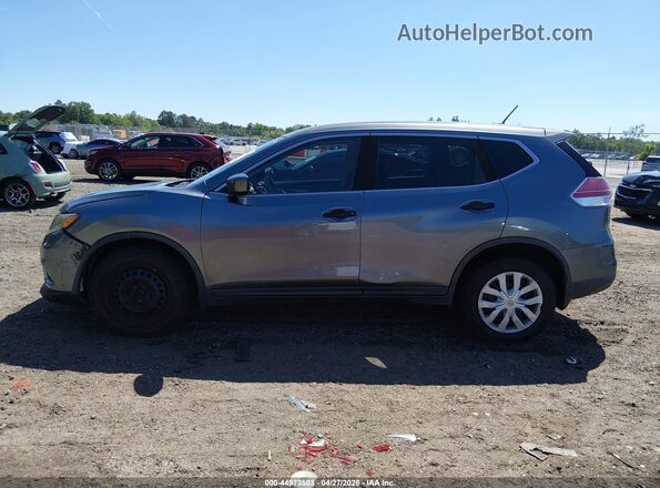 KNMAT2MT8GP670988 2016 NISSAN ROGUE Gray Widok wnętrza 360 stopni