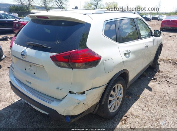 KNMAT2MT8HP511437 2017 NISSAN ROGUE Белый Задняя правая четверть