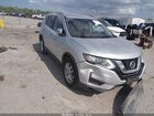 2017 Nissan Rogue Sv Silver vin: KNMAT2MT8HP549833