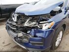2017 Nissan Rogue Sv Синий vin: KNMAT2MT9HP568746