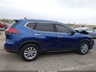 2017 Nissan Rogue Sv Синий vin: KNMAT2MT9HP568746