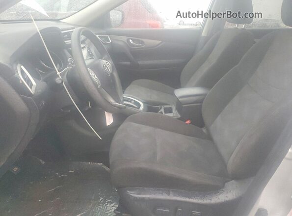 KNMAT2MV0GP691822 2016 NISSAN ROGUE Silver წინა სალონის ხედი