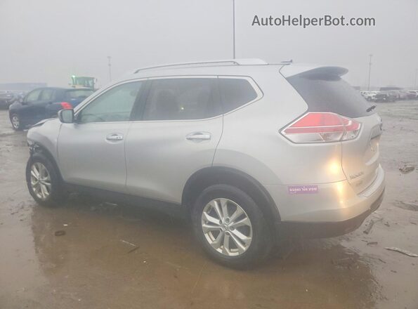 KNMAT2MV0GP691822 2016 NISSAN ROGUE Silver უკანა მარცხენა