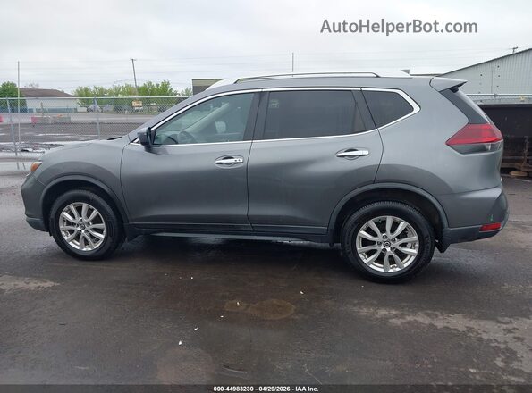 KNMAT2MV0KP560303 2019 NISSAN ROGUE Gray Widok wnętrza 360 stopni