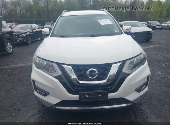 KNMAT2MV1HP521079 2017 NISSAN ROGUE White Widok zestawu wskaźników