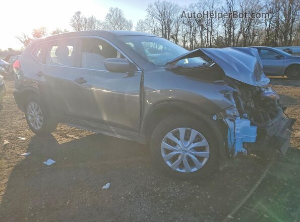 KNMAT2MV1HP523396 2017 NISSAN ROGUE Gray Передня права чверть