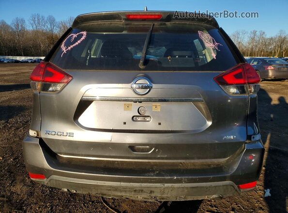 KNMAT2MV1HP523396 2017 NISSAN ROGUE Gray Вид ззаду
