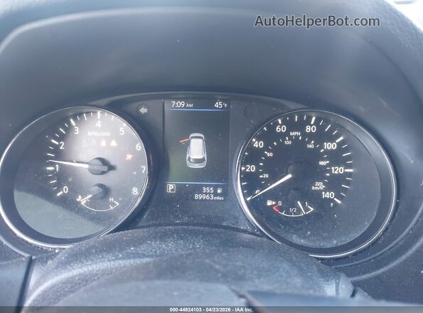 KNMAT2MV1KP511661 2019 NISSAN ROGUE Gray Вид задніх сидінь