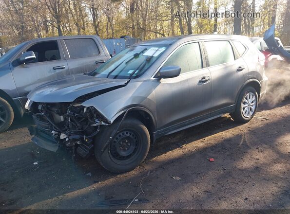 KNMAT2MV1KP511661 2019 NISSAN ROGUE Gray Передня ліва чверть