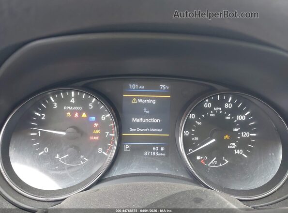 KNMAT2MV2KP506923 2019 NISSAN ROGUE Серебряный Вид задних сидений