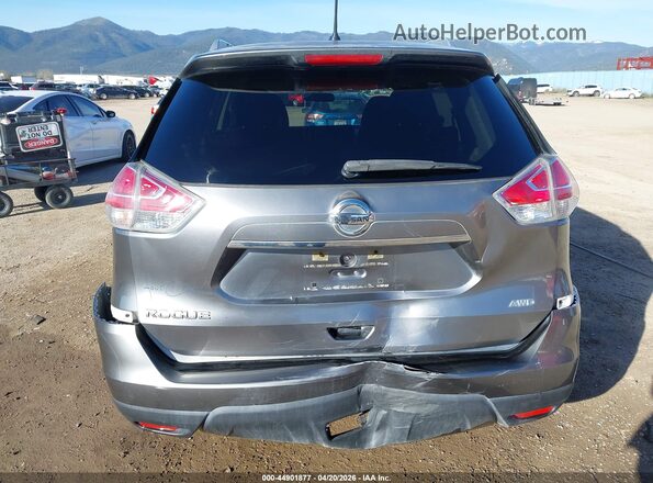 KNMAT2MV3GP617164 2016 NISSAN ROGUE Gray 