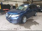 2017 Nissan Rogue Sv Синий vin: KNMAT2MV3HP547859