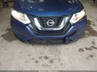 2017 Nissan Rogue Sv Синий vin: KNMAT2MV3HP547859