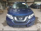 2017 Nissan Rogue Sv Синий vin: KNMAT2MV3HP547859