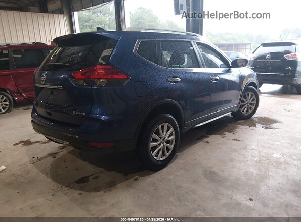 KNMAT2MV3HP547859 2017 NISSAN ROGUE Синий Задняя правая четверть