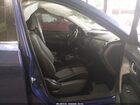 2017 Nissan Rogue Sv Синий vin: KNMAT2MV3HP547859