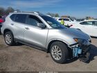 2018 Nissan Rogue Sv Silver vin: KNMAT2MV4JP604513