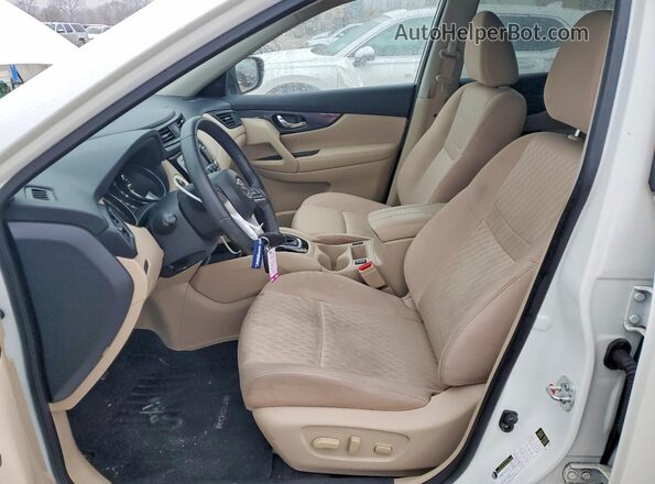 KNMAT2MV5LP526097 2020 NISSAN ROGUE White Widok wnętrza z przodu