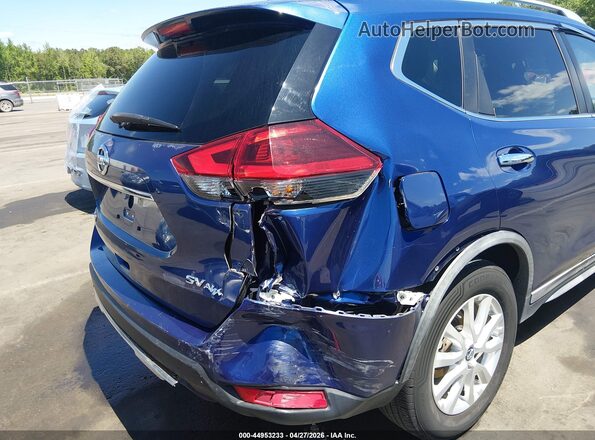 KNMAT2MV6JP564192 2018 NISSAN ROGUE Blue Front view