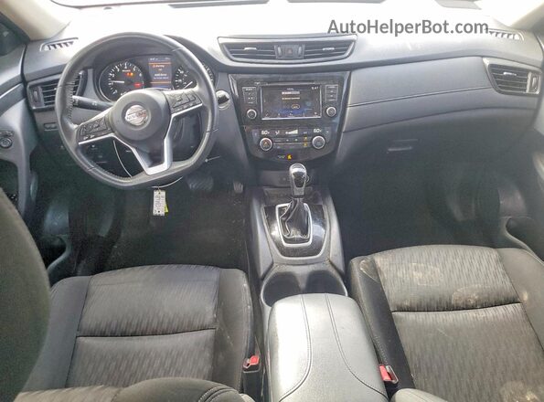 KNMAT2MV7JP559552 2018 NISSAN ROGUE Синий Вид панели приборов