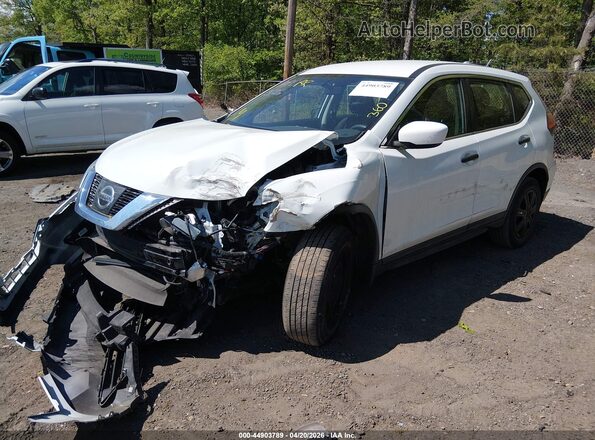 KNMAT2MV8HP613385 2017 NISSAN ROGUE White Przód lewy