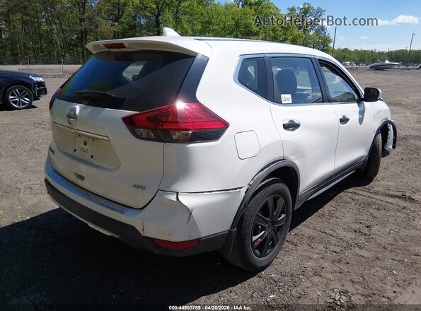 KNMAT2MV8HP613385 2017 NISSAN ROGUE White Tył prawy