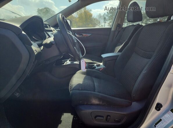 KNMAT2MV9KP524464 2019 NISSAN ROGUE Silver წინა სალონის ხედი