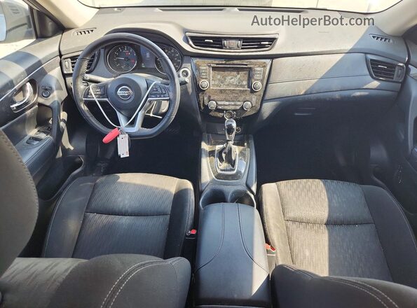 KNMAT2MV9KP524464 2019 NISSAN ROGUE Silver წინა პანელის ხედი