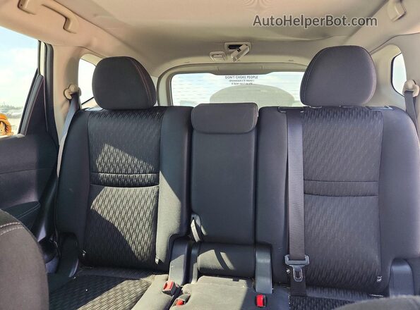 KNMAT2MV9KP524464 2019 NISSAN ROGUE Silver უკანა სავარძლების ხედი