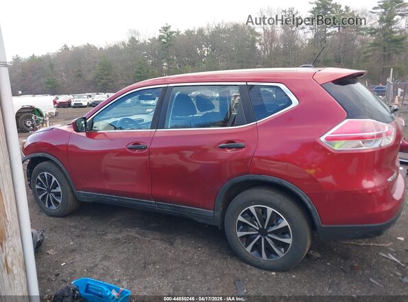 KNMAT2MVXGP669438 2016 NISSAN ROGUE Red 