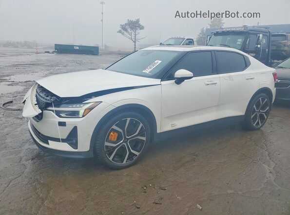 LPSED3KA0ML009439 2021 POLESTAR 2 White Przód lewy