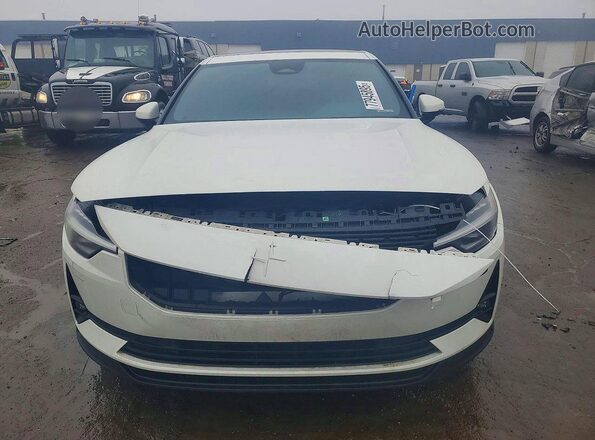 LPSED3KA0ML009439 2021 POLESTAR 2 White Widok z przodu