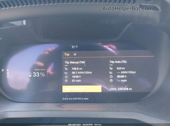 LPSED3KA8NL048846 2022 POLESTAR 2 Черный Вид задних сидений