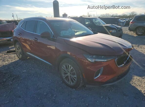 LRBAZLR49ND135476 2022 BUICK ENVISION Red Delantero derecho