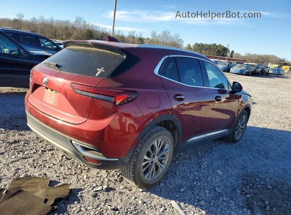 LRBAZLR49ND135476 2022 BUICK ENVISION Red Trasero derecho