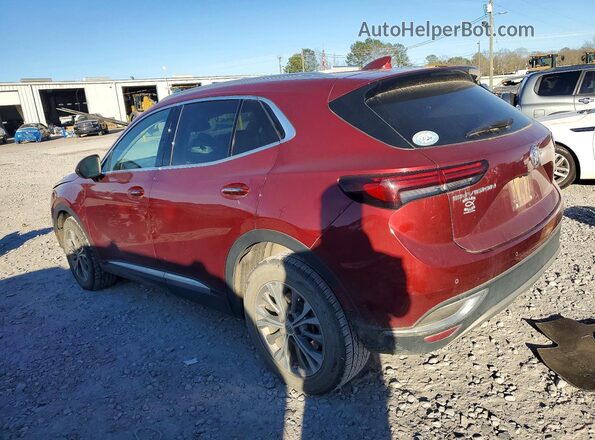 LRBAZLR49ND135476 2022 BUICK ENVISION Red Trasero izquierdo