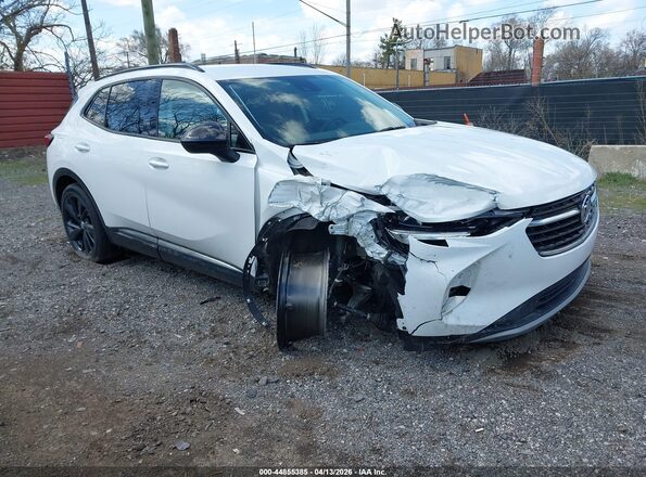 LRBAZLR49PD072740 2023 BUICK ENVISION White Front right