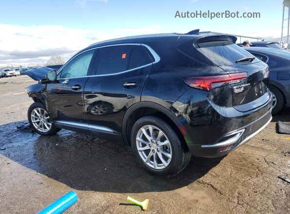 LRBAZLR4XMD078445 2021 BUICK ENVISION Black Задня ліва чверть