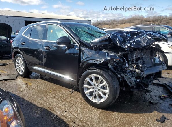LRBAZLR4XMD078445 2021 BUICK ENVISION Black Передня права чверть