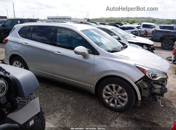 LRBFX1SA0JD083620 2018 BUICK ENVISION Silver Widok wnętrza 360 stopni