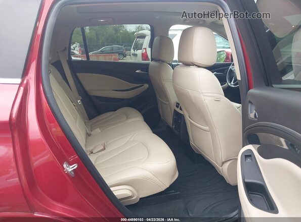 LRBFX1SA3JD027882 2018 BUICK ENVISION Красный Вид наклейки с VIN-кодом
