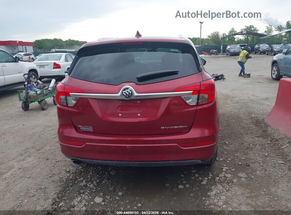 LRBFX1SA3JD027882 2018 BUICK ENVISION Красный 