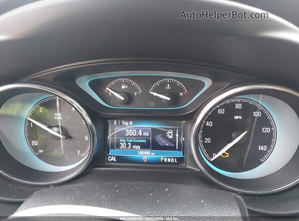 LRBFX1SA3JD027882 2018 BUICK ENVISION Красный Вид задних сидений
