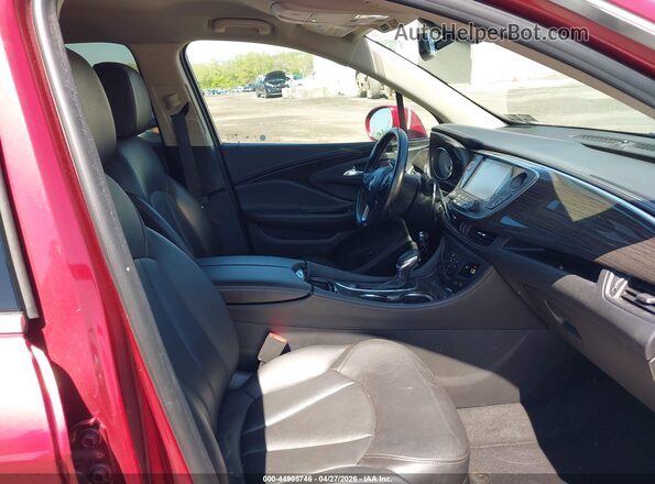 LRBFX1SA3JD028952 2018 BUICK ENVISION Red Вид салону спереду