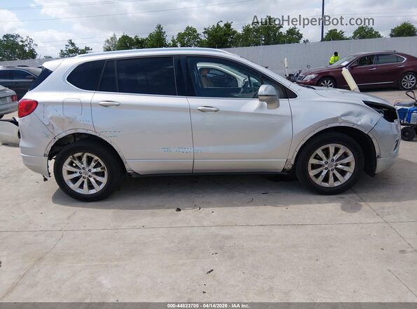 LRBFX1SA4JD006314 2018 BUICK ENVISION Silver Սալոնի հետևի տեսք