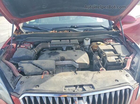 LRBFX1SA6JD017234 2018 BUICK ENVISION Бордовый Вид подкапотного пространства