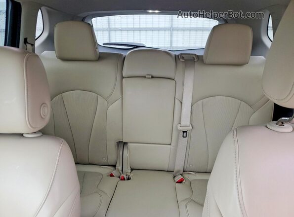 LRBFX1SA6KD142011 2019 BUICK ENVISION Silver Rear seats view