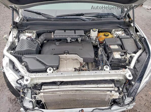 LRBFX1SA6KD142011 2019 BUICK ENVISION Silver Engine compartment view